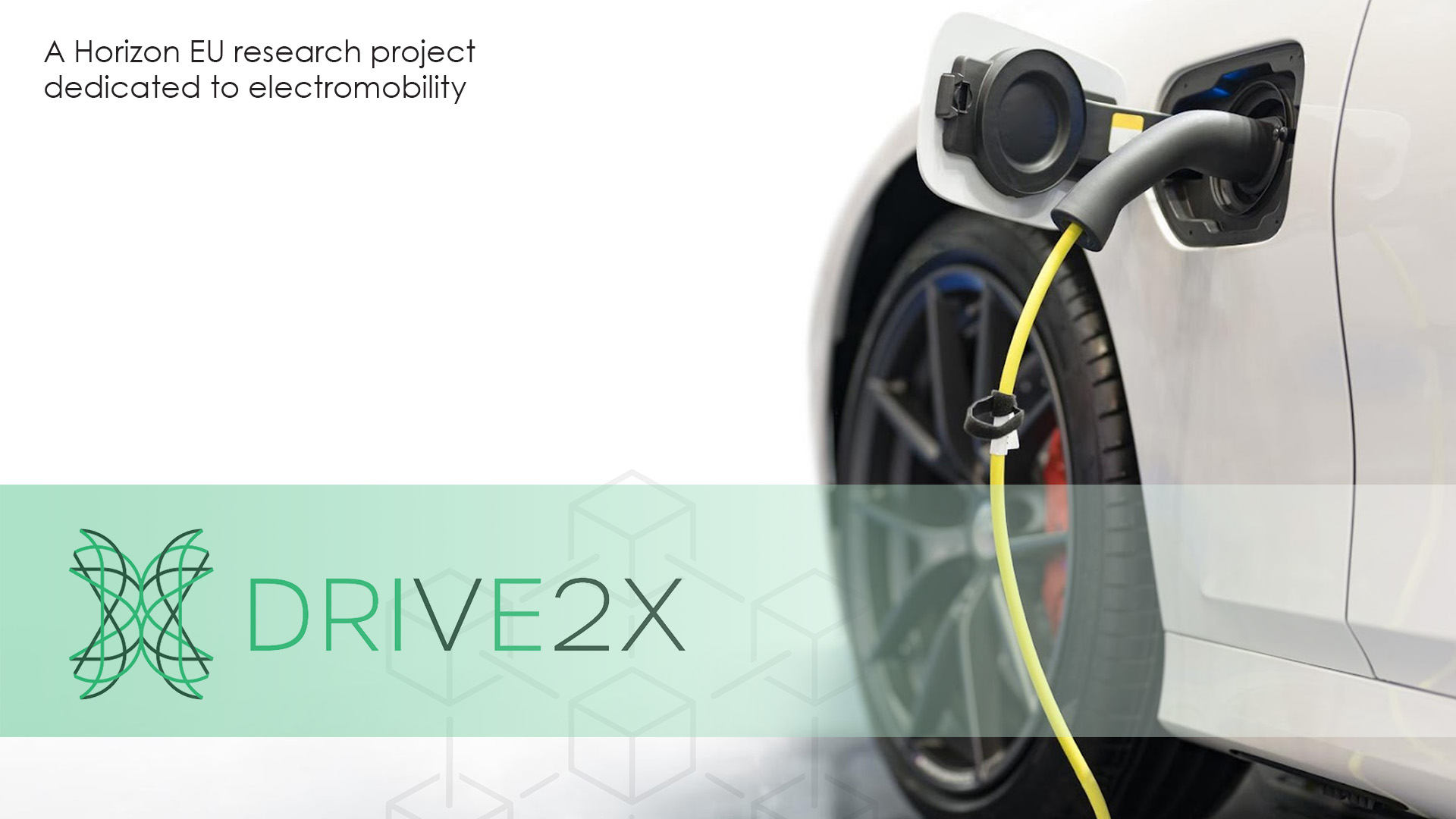 Drive2x - Elektromos autókkal a zöld elektrifikáció felé